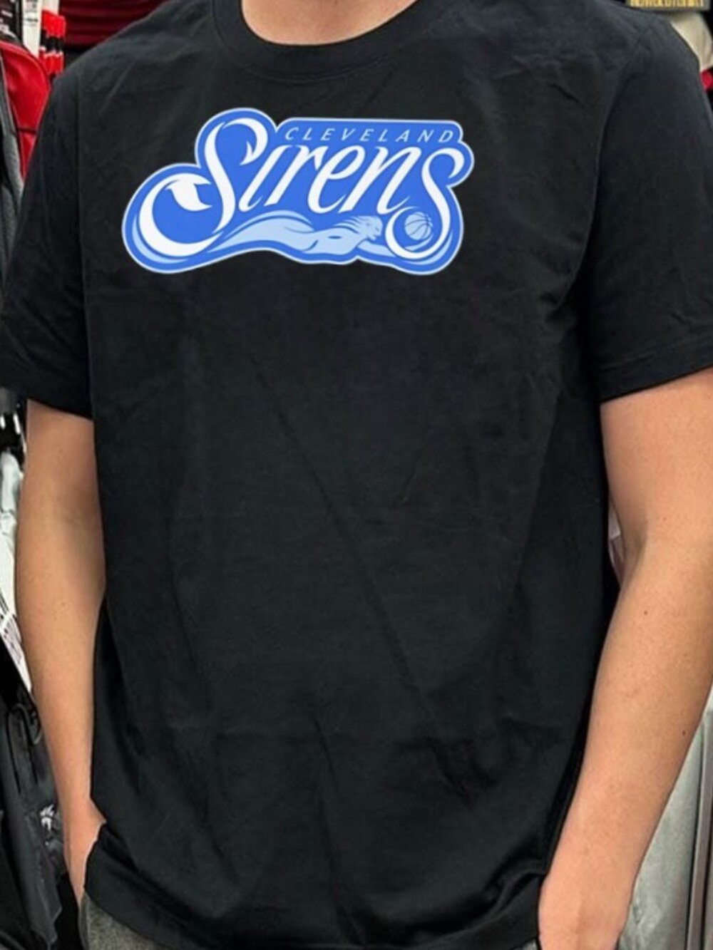 Cleveland Sirens Logo T-Shirt